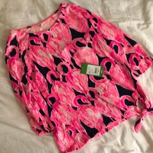 Lilly Pulitzer Flamingo top❣️
